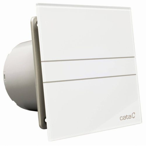 Cata E-100G ventilátor üveg előlappal, fehér