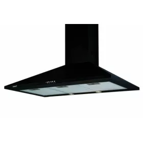   Cata OMEGA 900 BK/L Beépíthető fali kürtős páraelszívó | 1115m3/óra | 90 cm | Fekete