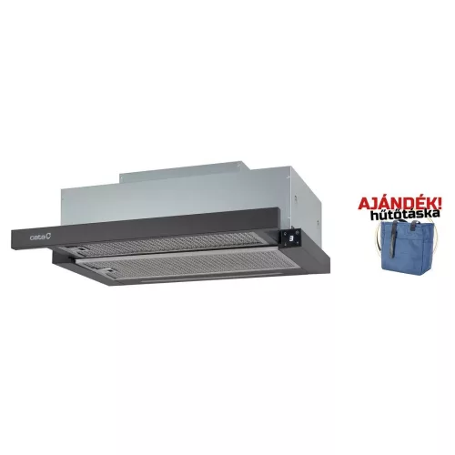CATA - Páraelszívó TFH-6630/A BK fekete LED brushless + hűtőtáska
