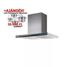   CATA - Páraelszívó ISLA LEGEND 900 XGBK + CATA PROFESSIONAL edényszett - A készlet erejéig rendelhető!