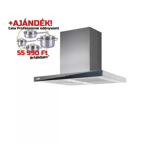 CATA - Páraelszívó ISLA LEGEND 900 XGBK + CATA PROFESSIONAL edényszett - A készlet erejéig rendelhető!