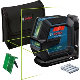 BOSCH 0601063W00 GLL 2-15 G zöld Vonallézer + LB 10