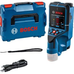   BOSCH 0601081608 D-tect 200 C Falszkenner + USB-C Kábel + csuklópánt + L-boxx