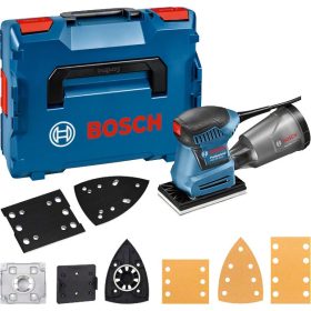   BOSCH 06012A2300 GSS 160 Multi Rezgőcsiszoló + Tartozékkészlet L-Boxx-ban
