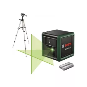   BOSCH 0603663C03 Quigo keresztvonalas zöld szintezőlézer + BT 150 állvány + 2 db 1.5V LR03 (AAA)