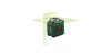 BOSCH 0603663E00 UniversalLevel 360 Keresztvonalas zöld szintezőlézer + 4 db 1.5 V-os LR6 AA