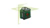 BOSCH 0603663E06 UniversalLevel 360 Keresztvonalas zöld szintezőlézer + TT 150 Állvány