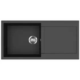 EVIDO CUBO XL 6 S gránit mosogató, 1000 x 500 mm, antracit