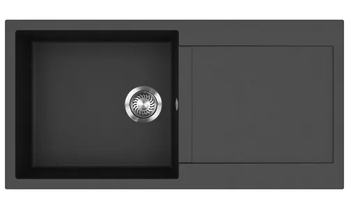 EVIDO CUBO XL 6 S gránit mosogató, 1000 x 500 mm, antracit