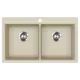 EVIDO QUADRO 9 gránit mosogató, 860 x 510 mm, bézs