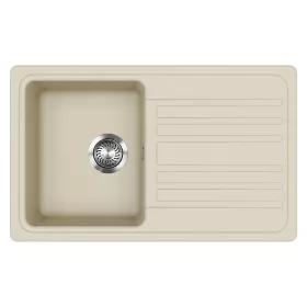 EVIDO HOME 45 S gránit mosogató, 765 x 460 mm, bézs