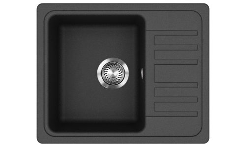 EVIDO Home 45S compact gránit mosogató, antracit  575 x 460 mm,