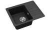 EVIDO Home 45S compact gránit mosogató, antracit  575 x 460 mm,