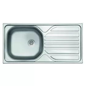   EVIDO BASIC natúr rozsdamentes acél mosogató, 860 x 435 mm