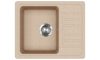 EVIDO Home 45S compact gránit mosogató,575 x 460 mm, avena