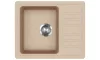 EVIDO HOME 45 S Compact gránit mosogató, 575 x 460 mm, avena