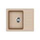 EVIDO Home 45S compact gránit mosogató,575 x 460 mm, avena