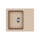 EVIDO HOME 45 S Compact gránit mosogató, 575 x 460 mm, avena