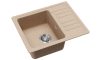 EVIDO Home 45S compact gránit mosogató,575 x 460 mm, avena