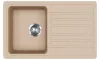 EVIDO HOME 45 S gránit mosogató, 765 x 460 mm, avena