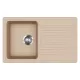 EVIDO HOME 45 S gránit mosogató, 765 x 460 mm, avena