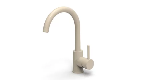 EVIDO LANA íves álló gránit csaptelep, bézs