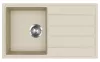 EVIDO Easy 45S gránit mosogató, 760 x 440 mm, bézs