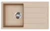 EVIDO EASY 45 S gránit mosogató, 760 x 440 mm, avena