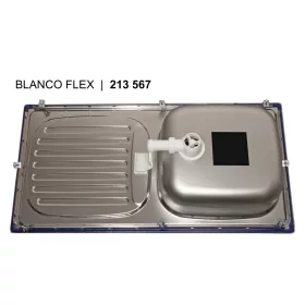 BLANCO Lefolyógarnitúra, 1 1/2, FLEX, FLEX mini-hez