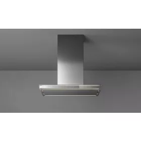   FALMEC LUMINA LED NRS sziget páraelszívó, 90 cm, inox/üveg