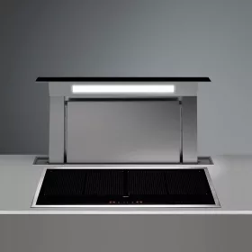   FALMEC DOWN DRAFT pultba építhető páraelszívó, 90 cm, fekete, (motor nélkül)