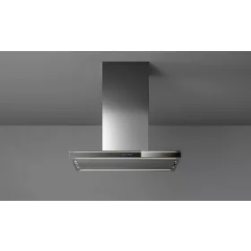   FALMEC LUMINA LED NRS sziget páraelszívó, 90 cm, inox/fekete üveg