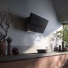 FALMEC VERSO fali páraelszívó, 55 cm, fekete üveg