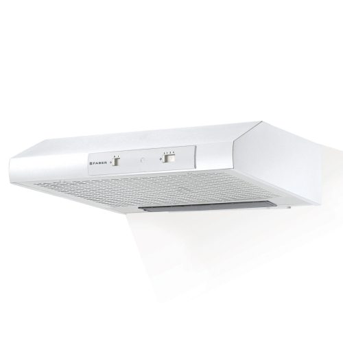 Faber 741 Base W A60 Beépíthető hagyományos páraelszívó | Hátsó kivezetés | 295m3/óra | 60 cm | Fehér