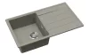 EVIDO EASY 45 S gránit mosogató, 760 x 440 mm, platina