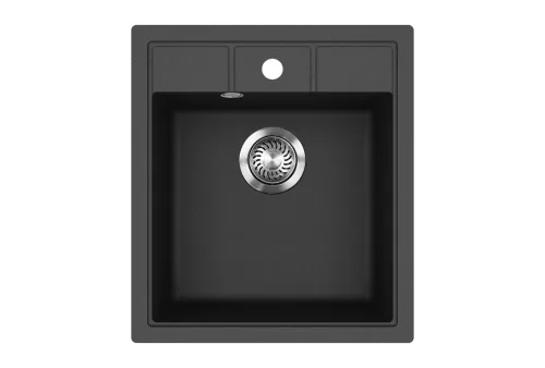 EVIDO EASY 45 gránit mosogató, 460 x 515 mm, antracit