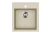 EVIDO EASY 45 gránit mosogató, 460 x 515 mm, bézs