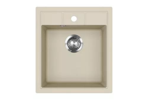 EVIDO EASY 45 gránit mosogató, 460 x 515 mm, bézs