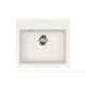 EVIDO QUADRO 6 gránit mosogató, 565 x 510 mm, fehér