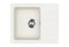 EVIDO HOME 45 S Compact gránit mosogató, 575 x 460 mm, fehér