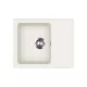 EVIDO HOME 45 S Compact gránit mosogató, 575 x 460 mm, fehér