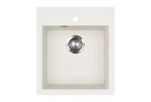 EVIDO EASY 45 gránit mosogató, 460 x 515 mm, fehér