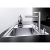 BLANCO LINEE csaptelep, selyemmatt rozsdamentes acél, HD