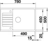 BLANCO ZIA XL 6 S Compact SILGRANIT mosogató, antracit