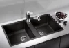 BLANCO ZIA 9 SILGRANIT mosogató, fekete