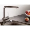 BLANCO LINUS csaptelep, fekete, SILGRANIT-Look, HD