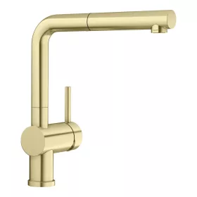 BLANCO LINUS-S kihúzható fejes csaptelep, satin gold, HD