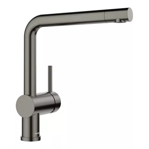 BLANCO LINUS csaptelep, satin dark steel, HD