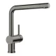 BLANCO LINUS csaptelep, satin dark steel, HD