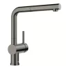 BLANCO LINUS-S kihúzható fejes csaptelep, satin dark steel, HD